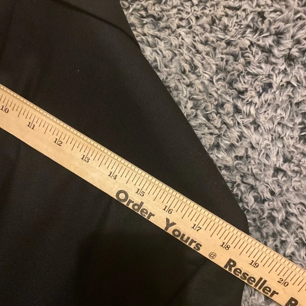 Roundtree Yorke Silk/Wool Sport Coat Mens 42 R Great Black   Blazer